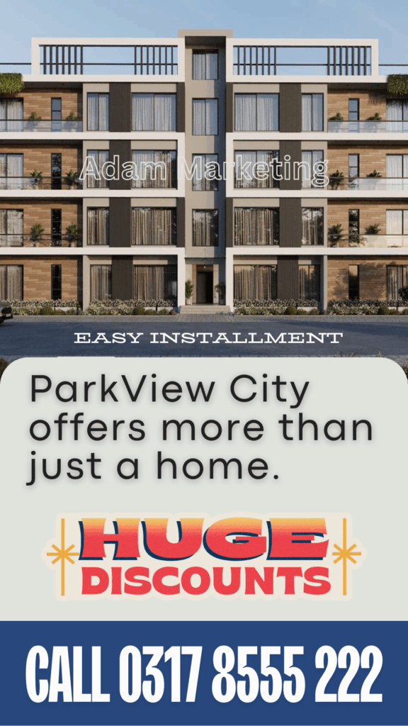 Affordable townhouses in ParkView City Islamabad.