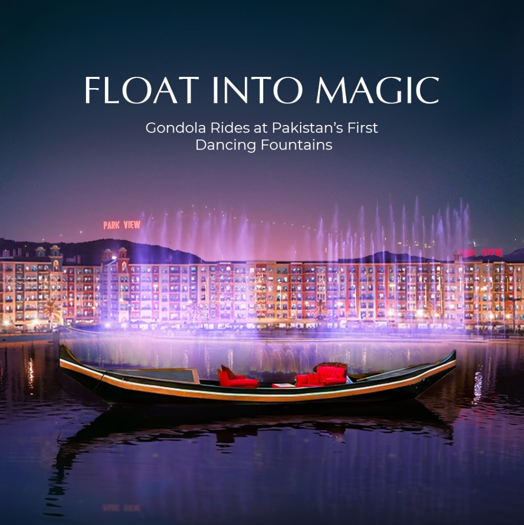 Gondola Rides at ParkView City’s Dancing Fountain – An Experience Like No Other! Park View City Phase 1 & Phase 2 Sale Purchase & ParkView City Townhouses
