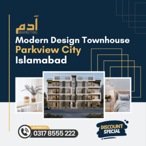 Luxury Townhouse with Modern Living in the Heart of the Parkview City Islamabad Capital