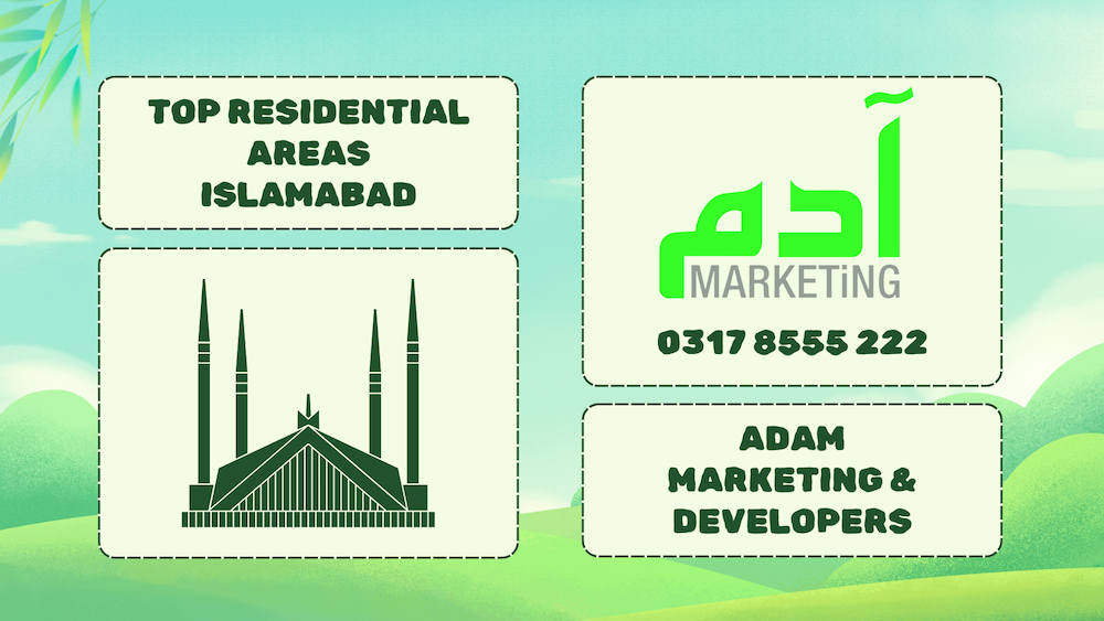 Top Residential Areas Islamabad & Parkview Plots Town Houses sale purchase Islamabad